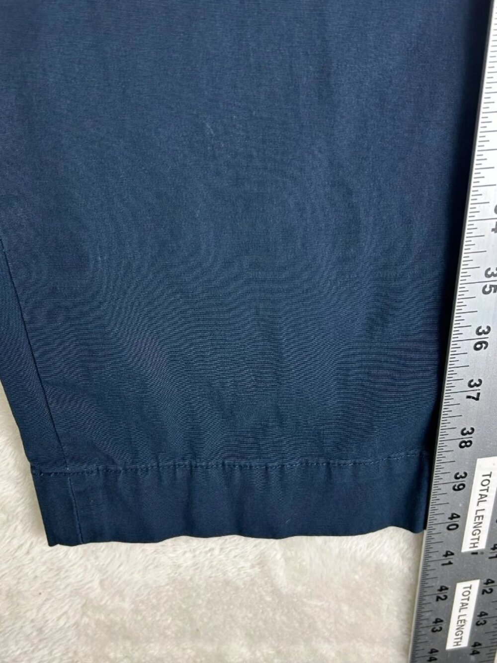 Brooks Brothers Chino Pants Mens 38x30 Blue‎ Stretch Straight Flat Front Formal - Picture 12 of 14